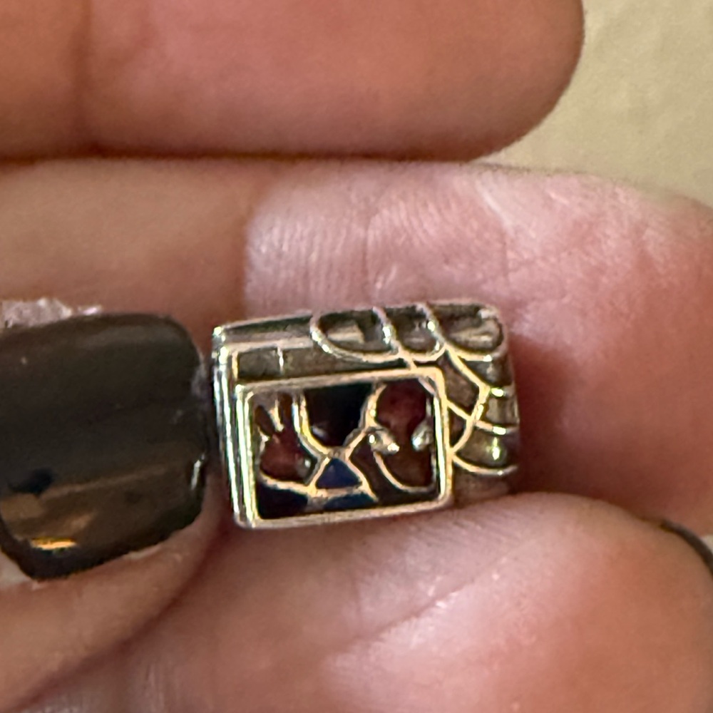 Silver Camera Charm - image 3